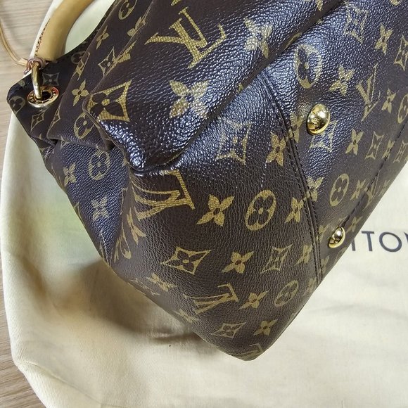 LOUIS VUITTON ARTSY MM Authentic Monogram Tote Hobo LV Bag Shoulder Authentic LV - Picture 10 of 16